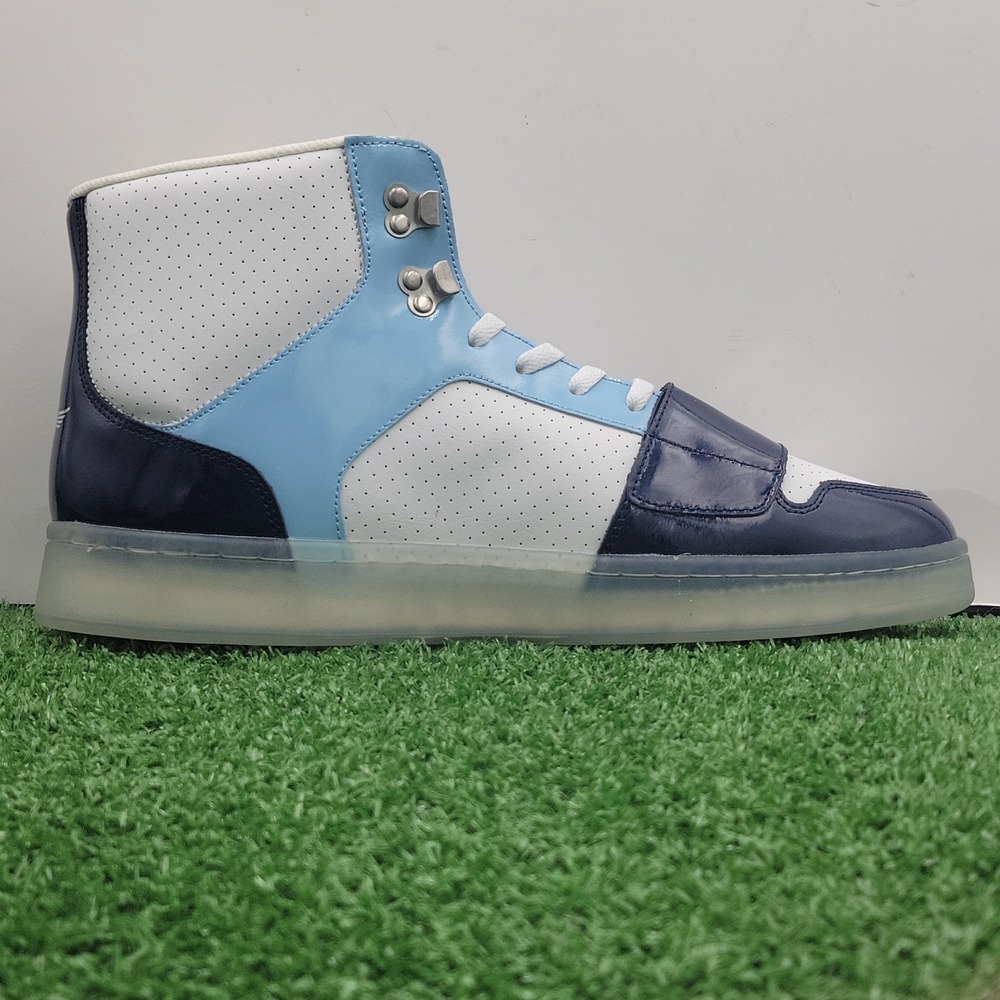 New Creative Recreation Cesario Hi Xxi Mens Size Shoes 15 Blue Sky White Sneaker
